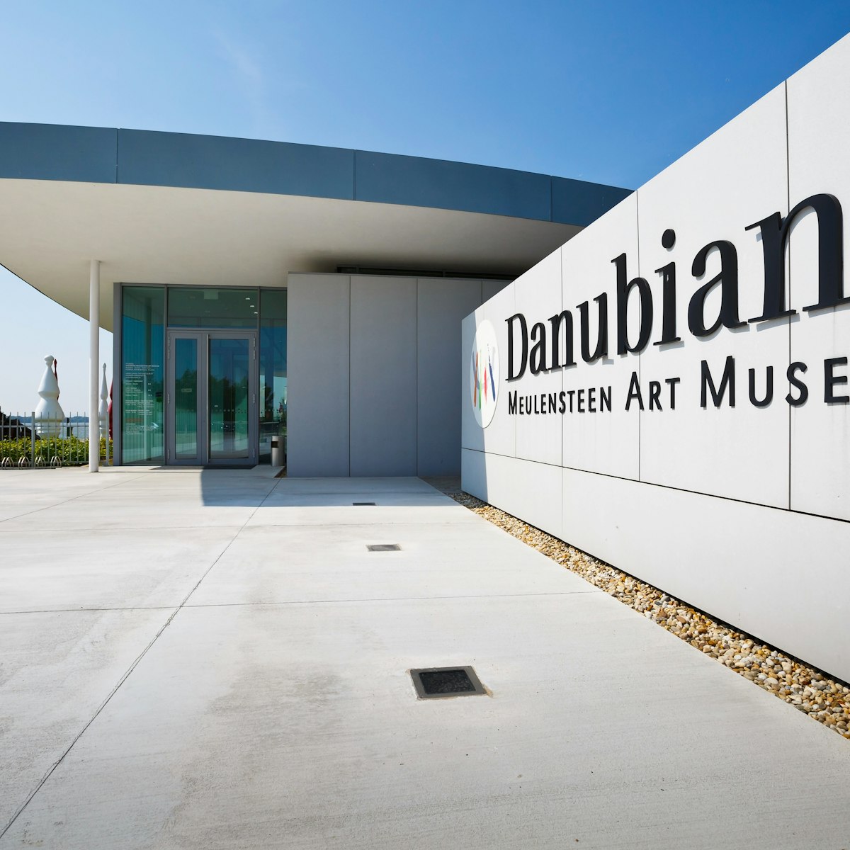 Bratislava, Slovakia - May 05, 2016: Danubiana museum of modern art by the river Danube in Bratislava, Slovakia.; Shutterstock ID 419807902; Your name (First / Last): Gemma Graham; GL account no.: 65050; Netsuite department name: Online Editorial; Full Product or Project name including edition: Cities Guides app image downloads - Bratislava