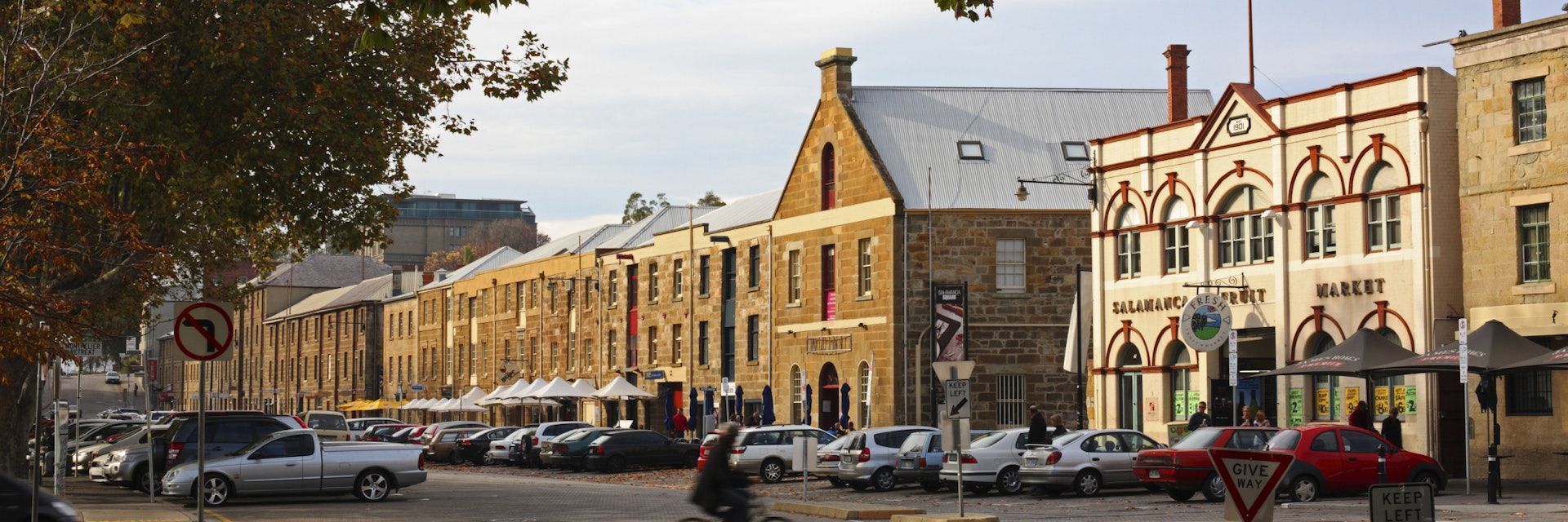 Salamanca Place, Hobart, Tasmania, Australia