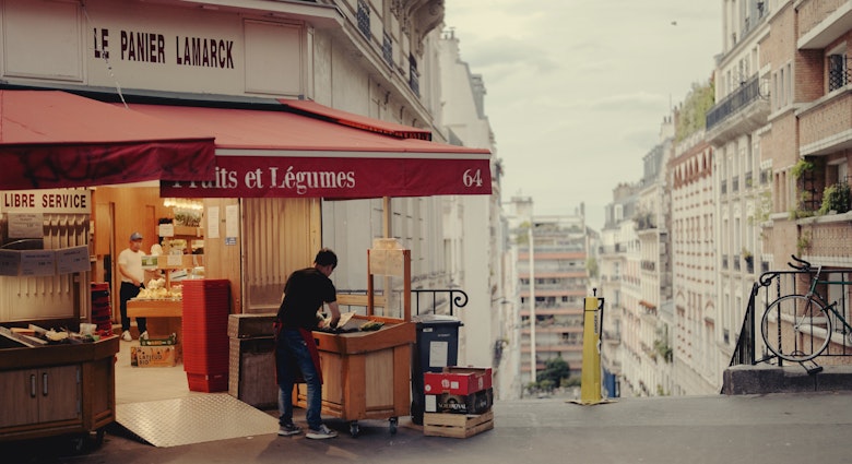 Montmartre and Northern Paris, Rue Caulaincourt, Paris, France. July 2024.
Bicycle, Box, City, Hat, Kiosk, Person, Road, Shoe, Street, Urban, Vehicle
Montmartre and Northern Paris, Rue Caulaincourt, Paris, France. July 2024.