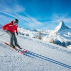 Young skier downhill skiing at Zermatt ski resort with Matterhorn mountain in background, Valais canton, Switzerland, in winter morning. Taken by Sony a7R II, 42 Mpix.
1647977404
Young skier downhill skiing at Zermatt ski resort with Matterhorn mountain in background, Valais canton, Switzerland, in winter morning. mbbirdy / Getty Images