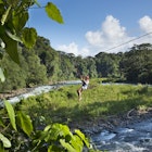 Starting from a high point in the jungle canopy a tourist zips over the Sarapiqui River in Costa Rica. Zip lining has become one of the most popular tourist activities in Costa Rica.
904577310
kwneeded
Costa Rica, Zip Line, Sarapiqui River, - stock photo
Starting from a high point in the jungle canopy a tourist zips over the Sarapiqui River in Costa Rica. Zip lining has become one of the most popular tourist activities in Costa Rica.