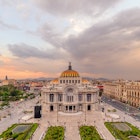 Aerial of Palacio Bellas Artes in Mexico City © Maria Sward