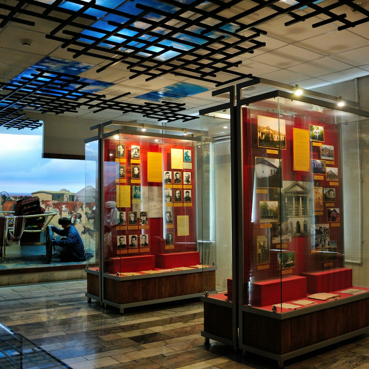 Interior of the Museum for the Victims of Political Repression.